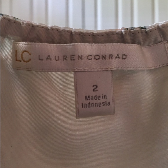 LC by Lauren Conrad Knife Pleat Floral Dress - Picture 3 of 4